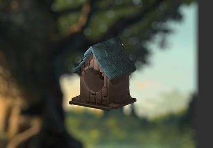 Fantasy bird house