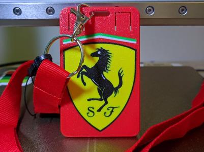 Ferrari card holder - badge 