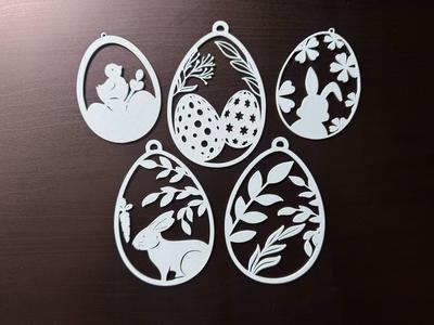 Easter eggs for hanging