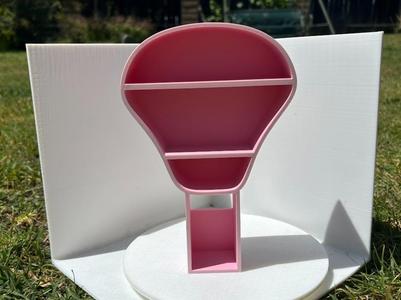 Hot Air Balloon Shelf for Nursery Kids Display