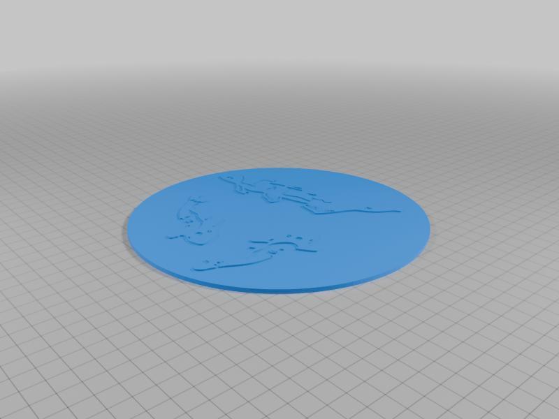KOI fish Coaster