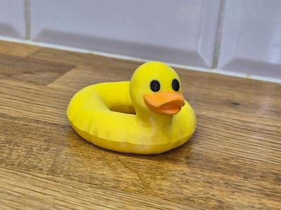 The REAL Swimming Ring Duck