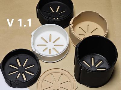 Modular sticker dispenser - various sizes