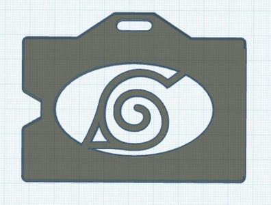 Naruto ID Badge
