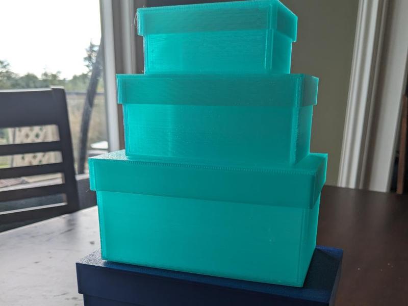 Sturdy Boxes with Lids - S/M/L/XL