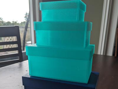 Sturdy Boxes with Lids - S/M/L/XL