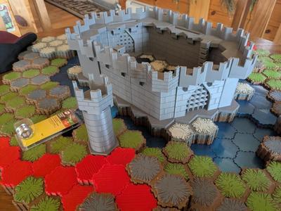 Heroscape Compatible Castle Hex Terrain