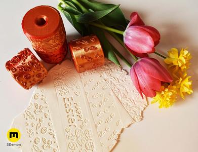 Texture Rollers – Easter Patterns