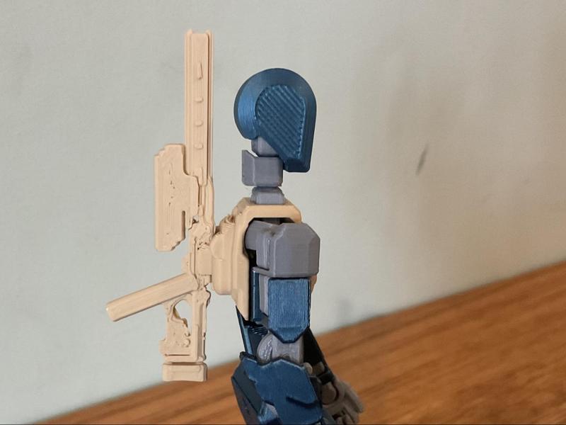 Dummy 13 Navy SEAL armor and gun