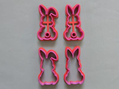 Easter Cutter Cookie Stamp Playdoh Clay Bunny Gift