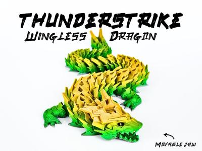 Thunderstrike - Wingless Articulated Dragon
