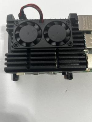 Raspberry Pi-4 RPi-4 Armor Case heat sink mount