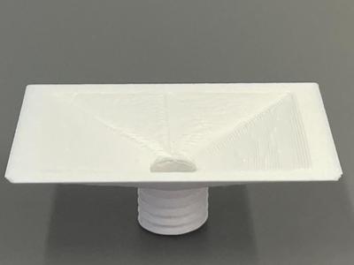 Rain sensor funnel for robotic lawnmowers