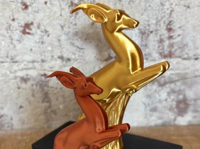 Art Deco Deer/Stag Statue