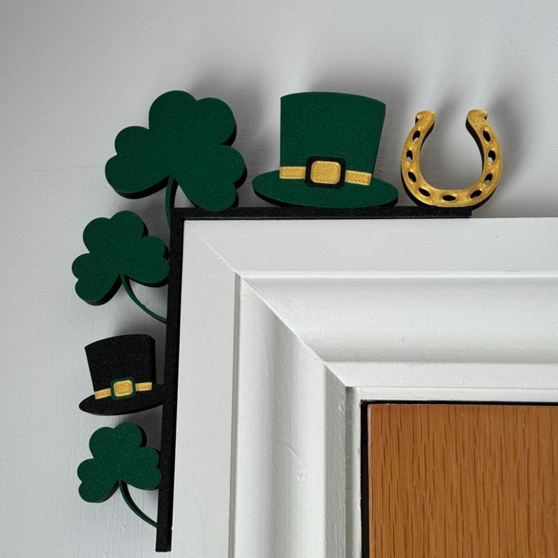 St Patricks Day - Dual Sided -  Door Sign