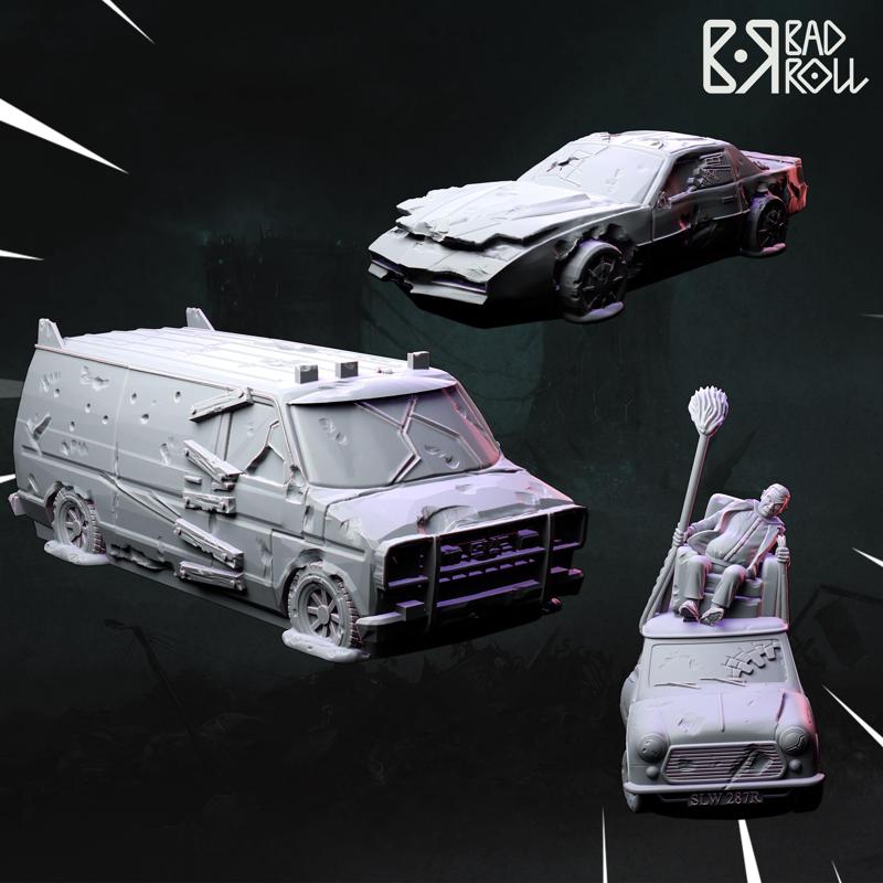 Wrecked Cars Guest Stars Pack