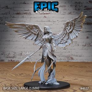 Planetar Female Angel / Angelic Solar Soldier / Holy Warrior / Heavenly High Guardian / Magical Power Fighter / Winged Cloud Celestial / Divine Proxy