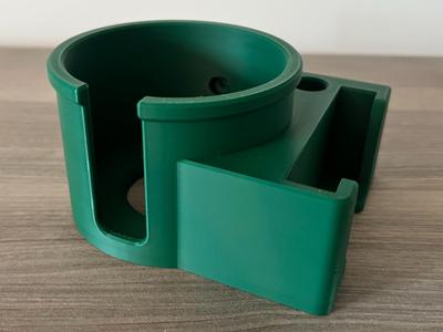 Wall-Mounted Cup/Bottle & Phone Holder