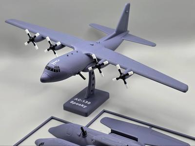 AC-130 Plane Kit Card