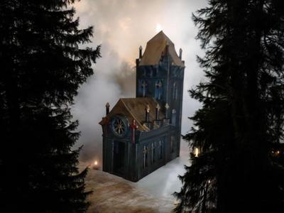 chapel horror halloween