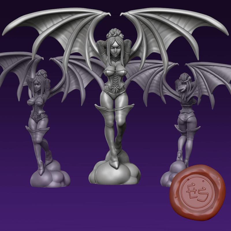 Succubus - Castlevania - 32mm Scaled Miniature