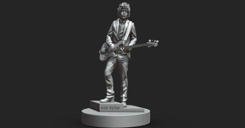 Bob Dylan - 3d printing