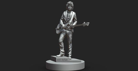 Bob Dylan - 3d printing