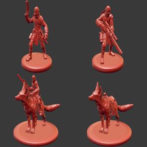 Desert Gunslinger Miniature