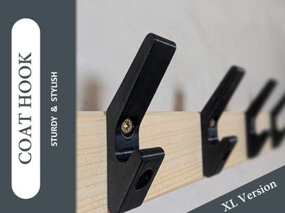 Clothes hooks - stylish and sturdy - XL Version