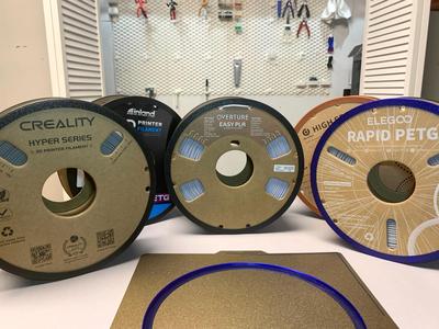 Cardboard Spool Adapter | Fits various brands | Overture, Elegoo, Creality, Inland, RongTong | AMS