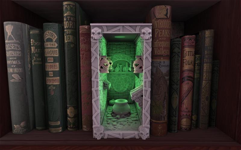 Witch cave Booknook