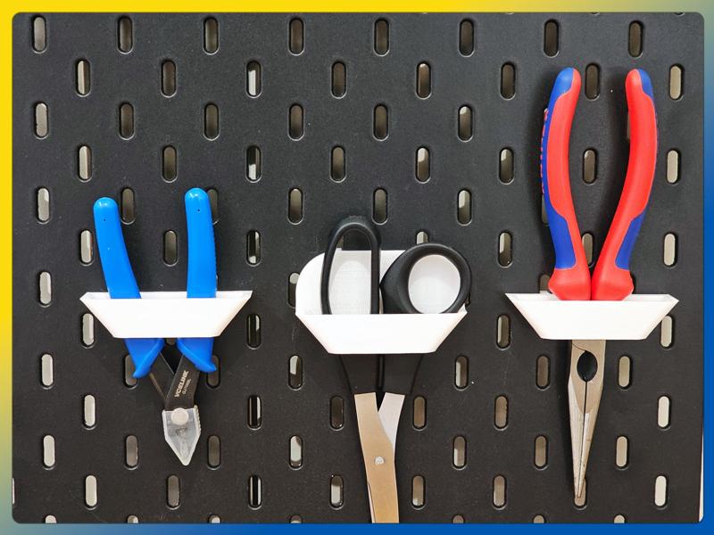 Scissors, Pliers, Tools Holder for IKEA Skadis