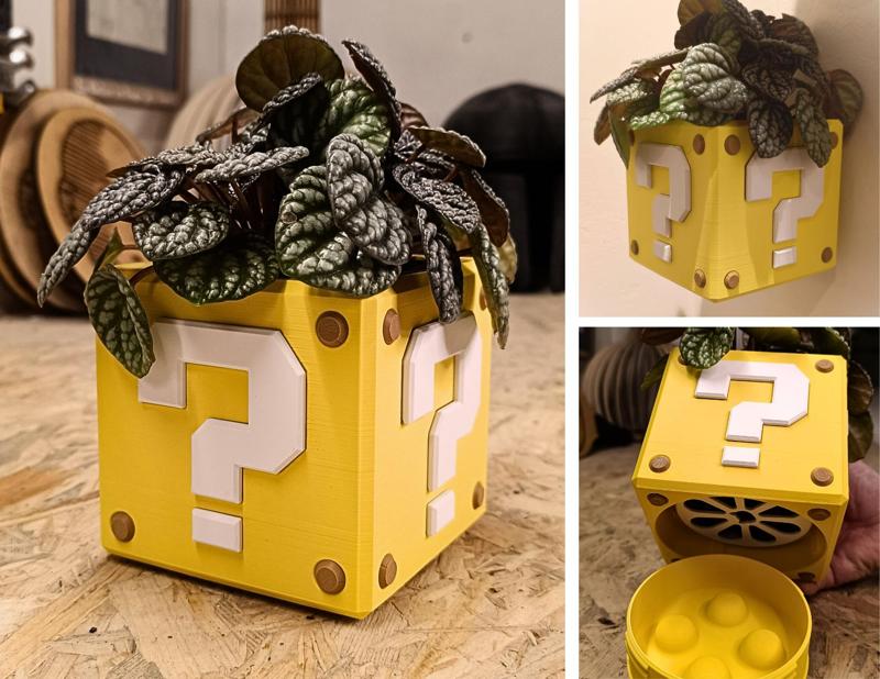 Super Mario (Wall) Planter