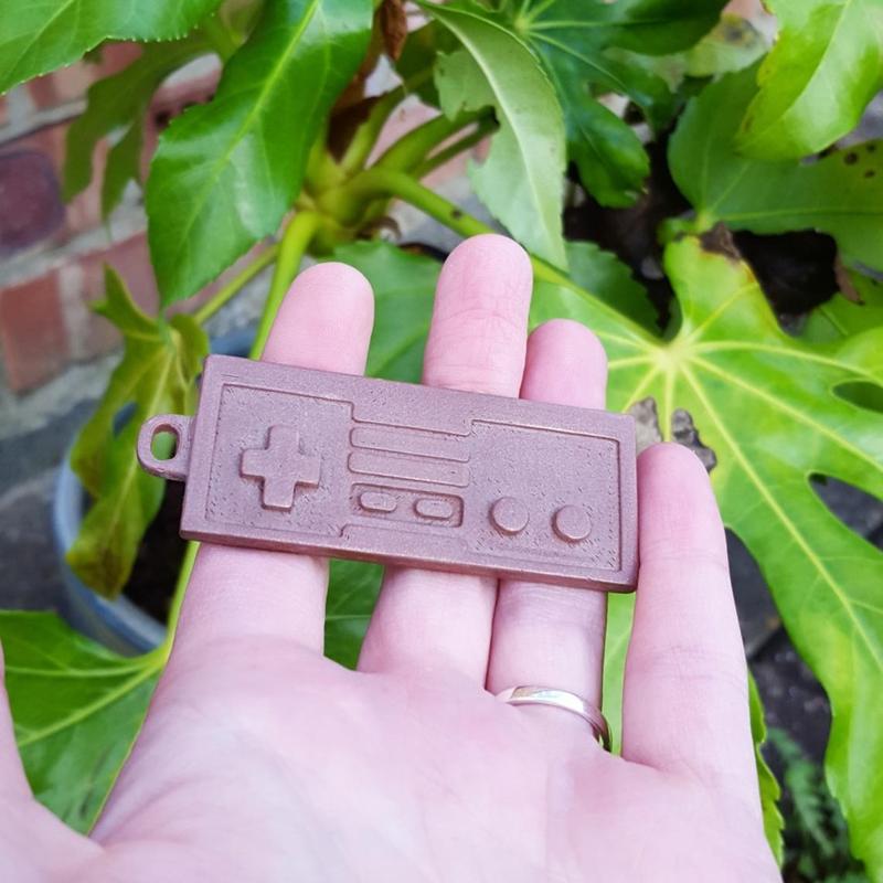 Retro Joypad Keyring