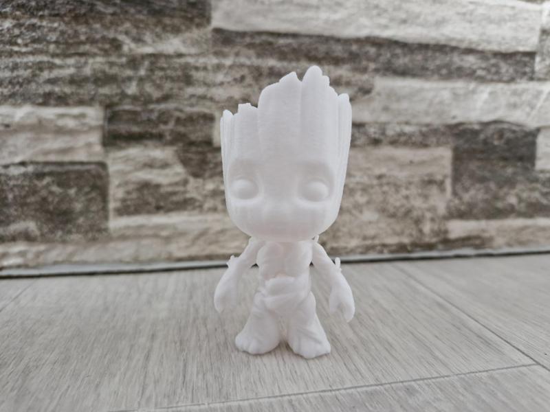 3D Printed Baby Groot Figure