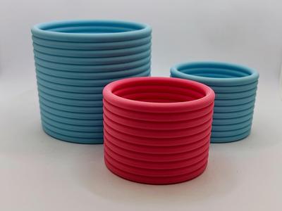 Ripple Cup – Decorative Ribbed Container