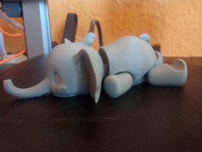 Flexi elephant phone holder