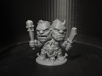 Chibis United: Ettin Chibi Dnd