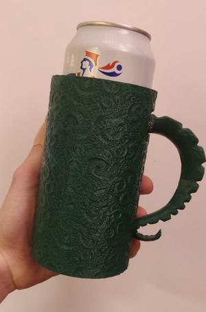 Cthulhu can holder for 500ml, drink mug