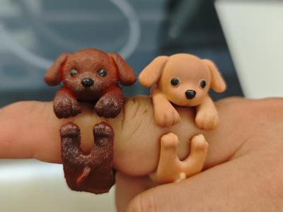 Puppy Ring (only 4g of material, small gift for street vendors)