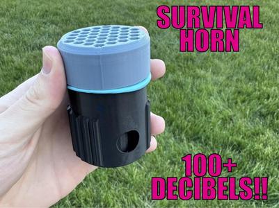 *EXTREMELY LOUD* Wilderness Survival Balloon Horn
