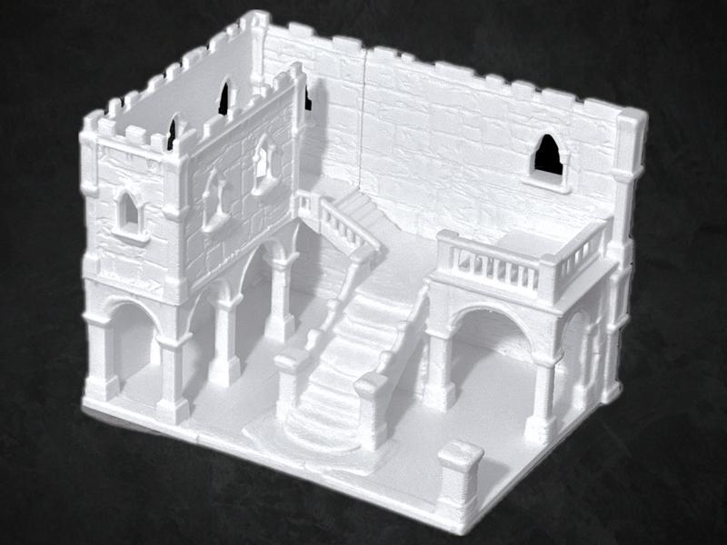 Castle Ruins - A 4-Piece Fallen Fortress