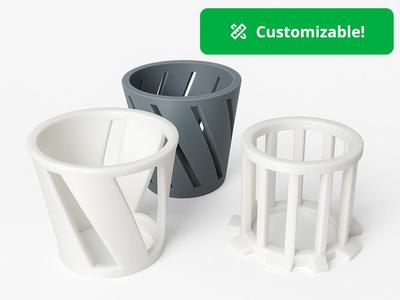 Parametric glass holder generator