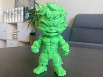 The incredible Hulk chibi style