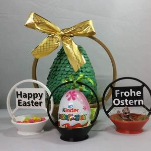 Easter basket Osterkorb multi Language
