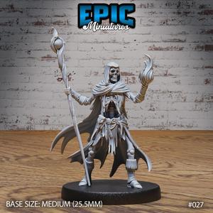 Skeleton Army Wizard / Undead Soldier / Evil Skelet Warrior / Zombie Fighter / Evil Bone Kingdom / Walking Dead Monster / Rotting Humanoid / Graveyard Encounter