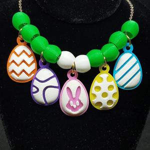 Easter Egg Pendants