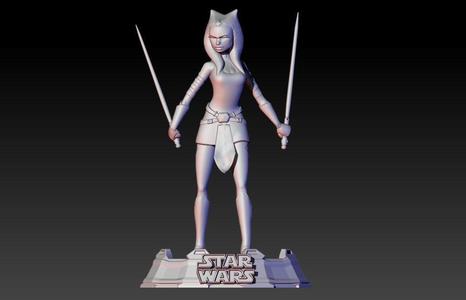 Ahsoka Tano from Clone Wars series