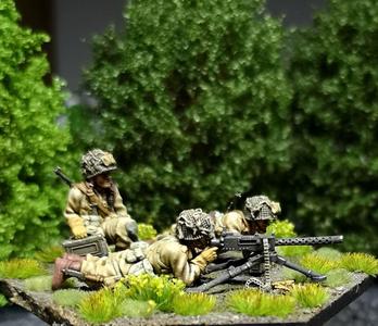 28mm US paratroopers MMG M1919