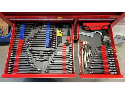Magnetic Modular Wrench Organizer With Spacers And Angled Mount